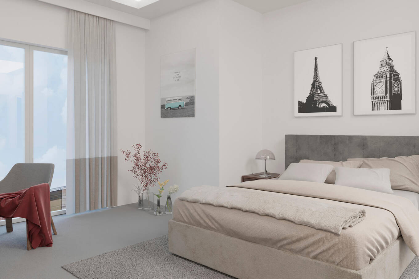 Apartment with 2 bedrooms in Masdar City, Abu Dhabi